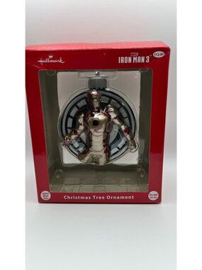 Marvel Iron Man 3 Light-Up Christmas Tree Ornament By Hallmark